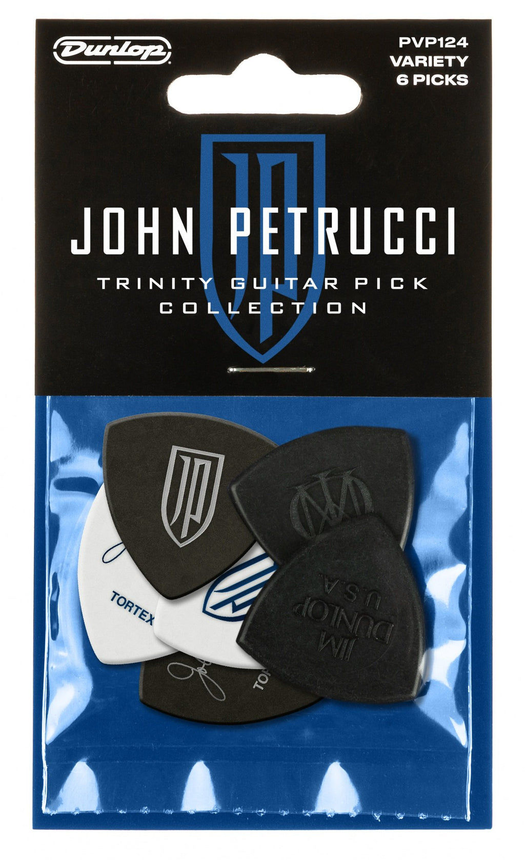 Jim Dunlop PVP124 John Petrucci Trinity Signature Guitar Pick Variety Pack (6pcs) - Reco Music Malaysia