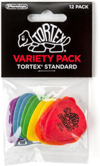 Jim Dunlop PVP418 Tortex Standard Guitar Pick Variety Pack (12pcs) - Reco Music Malaysia