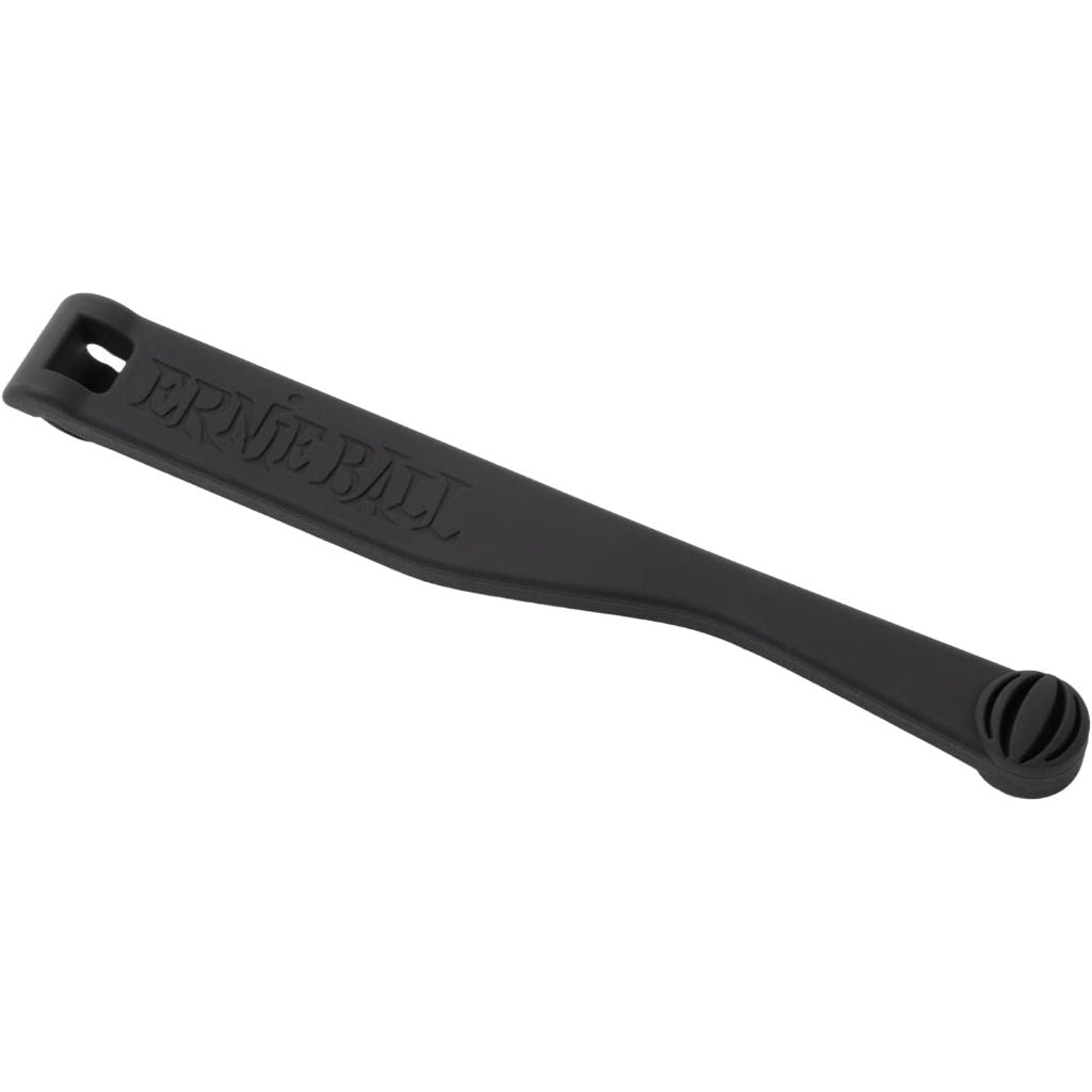 Black shock absorber on a white background