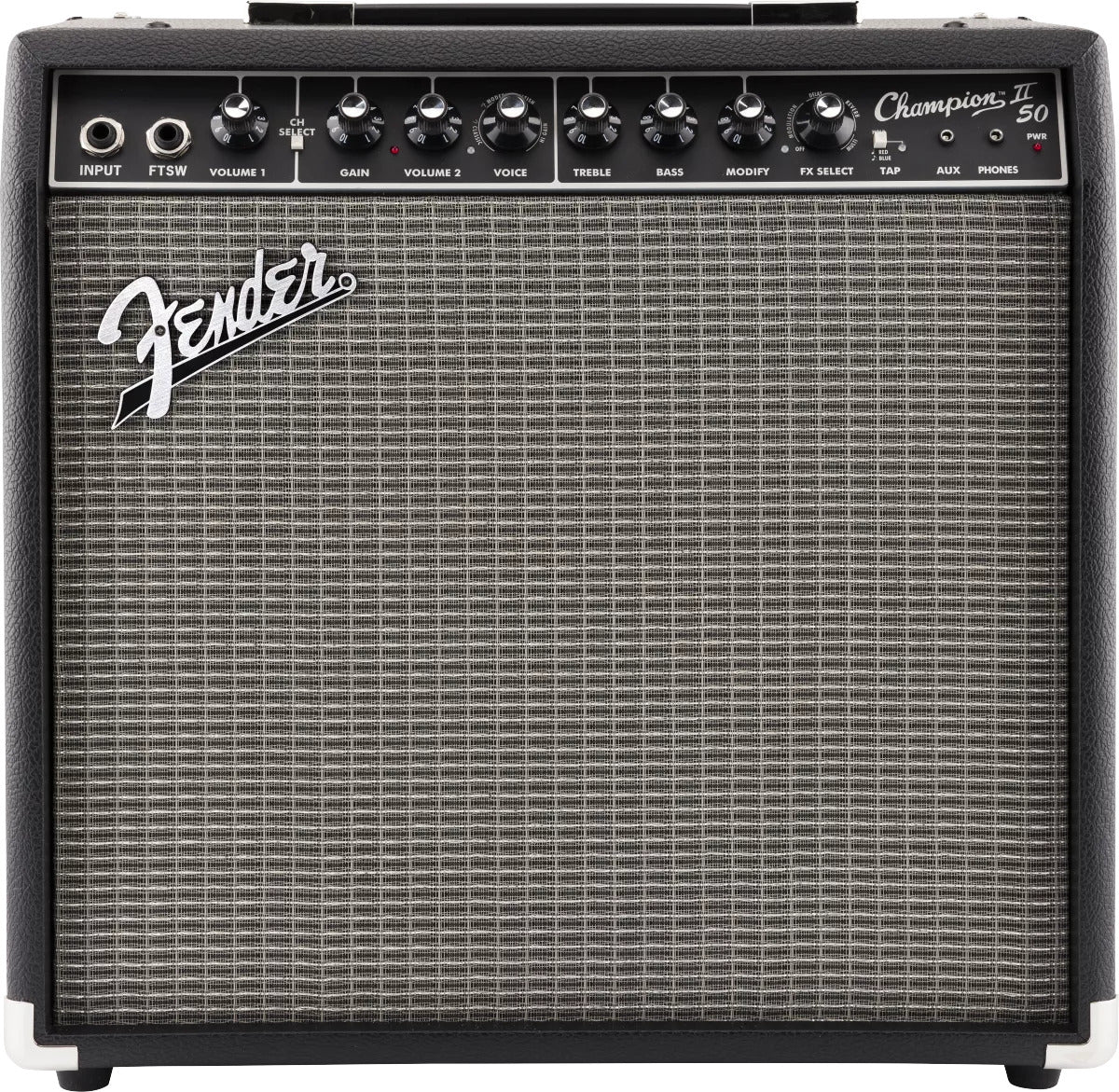 Fender Champion II 50 Electric Guitar Combo Amplifier 50W 1x12" Speaker
