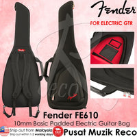 Fender 0991412406 FE610 Electric Guitar Gig Bag Black