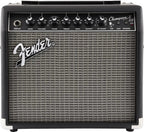 Fender Champion 25 guitar amplifier with control panel and branding.