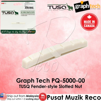 Graph Tech PQ-5000-00 TUSQ Slotted Fender-Style Electric Guitar Nut