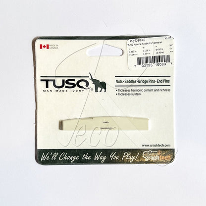 Graph Tech PQ-9280-C0 TUSQ Compensated Acoustic Guitar Saddle, 2-7/8 in