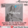 Harmony HE02 Nickel Electric Guitar Strings, Medium, 10/46 - Reco Music Malaysia