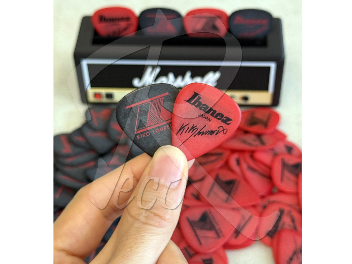 Ibanez Kiko Loureiro Signature Guitar Picks (4pcs) 【Made in Japan】