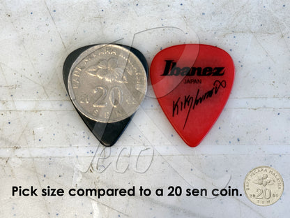 Ibanez Kiko Loureiro Signature Guitar Picks (4pcs) 【Made in Japan】