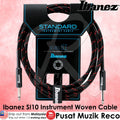 *Ibanez SI10-BW Standard Woven Instrument Cable 10ft - Reco Music Malaysia