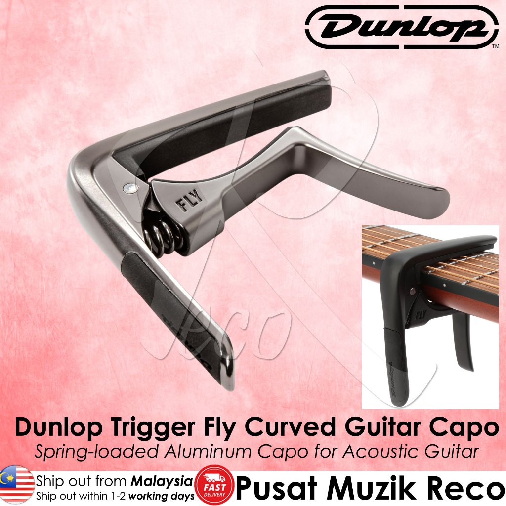 Jim Dunlop 63C Trigger Fly Quick Change Capo Acoustic Electric Guitar Capo