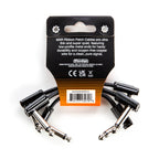 Jim Dunlop MXR 3PDCPR03 3in FLAT RIBBON Guitar Effect Patch Cable Pack of 3pcs - Reco Music Malaysia
