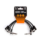 Jim Dunlop MXR 3PDCPR06 6in FLAT RIBBON Guitar Effect Patch Cable Pack of 3pcs - Reco Music Malaysia
