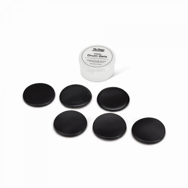 On Stage DG600 Drum Gels Dampening Gel Pads Pack with Container Drum MoonGel Moon Gel Damper Pad - Reco Music Malaysia