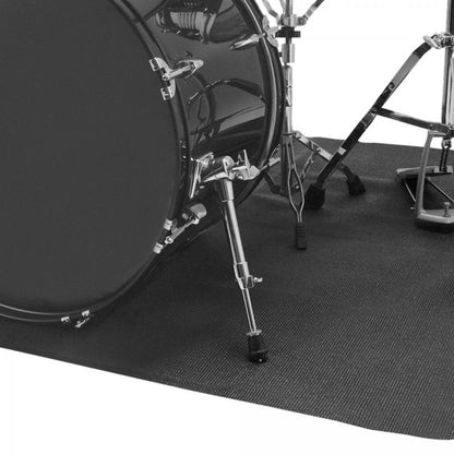OnStage DMA4450 Non Slip Drum Mat with Bag Drum Carpet Drum Rug Drum Accessories