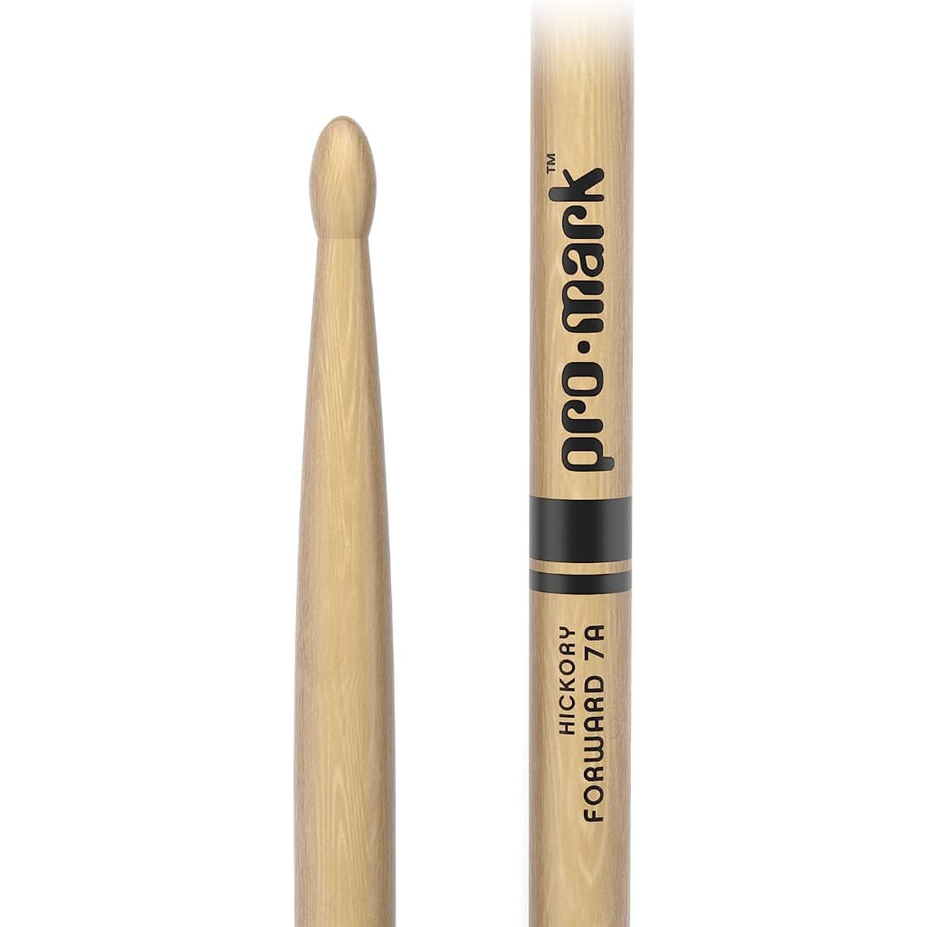 *Promark TX7AW Classic Forward 7A Hickory Drumstick, Oval Wood Tip - Reco Music Malaysia