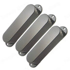 RM No-Hole Single Coil Pickup Covers Set for ST Stratocaster Style Electric Guitar Plastic Casing