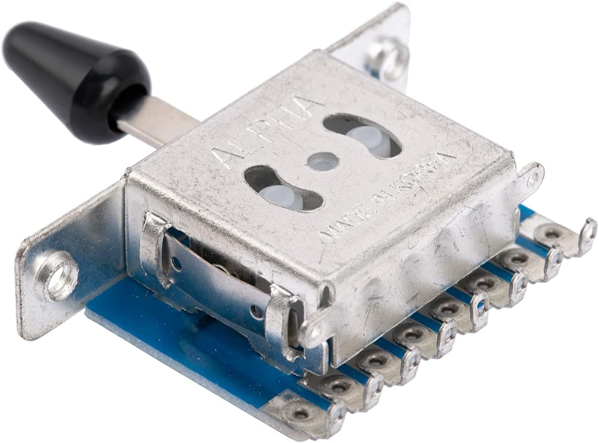 Alpha Korea 3 Way Guitar Pickup Lever Switch Selector Switch for Electric Guitar & Bass