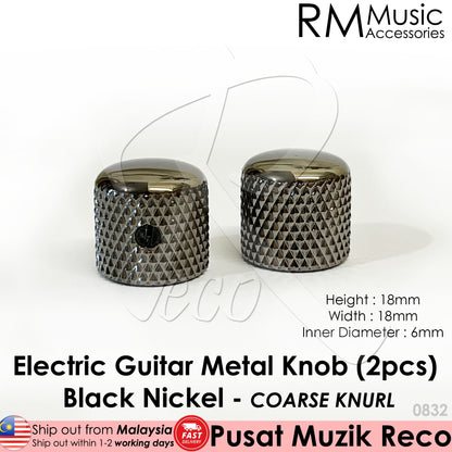 RM HQ Electric Guitar Metal Knob Volume Tone Control Knob