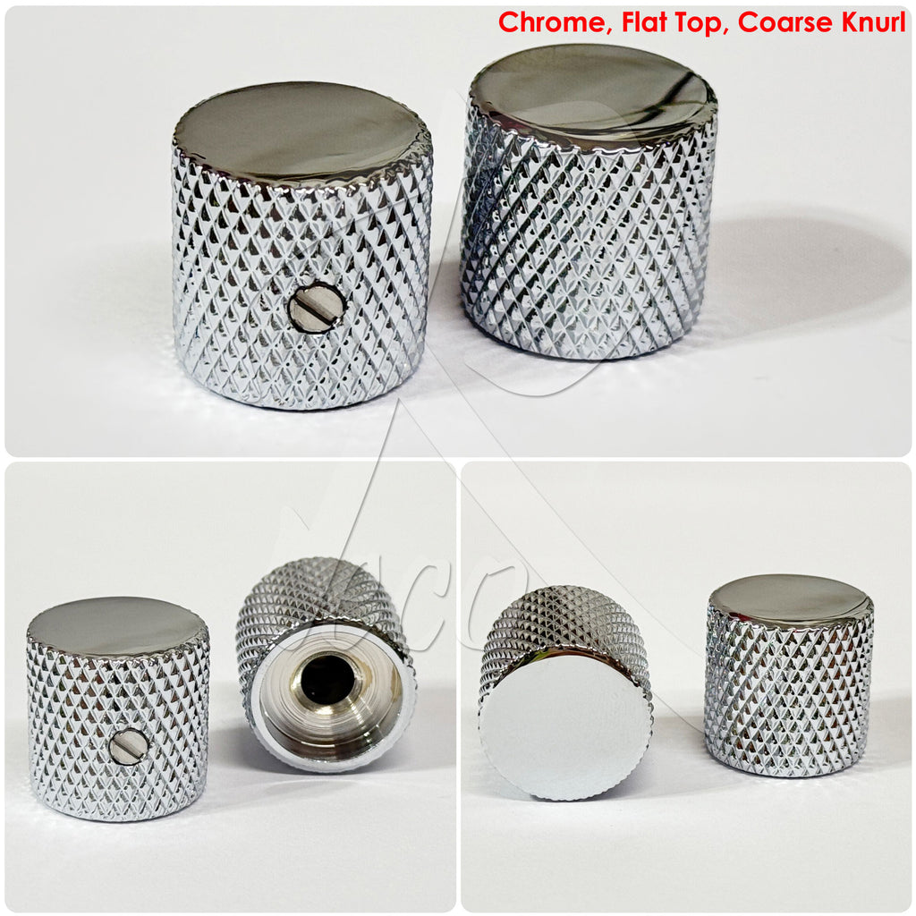 RM LL1913 HQ Electric Guitar Metal Knob Volume Tone Control Knob