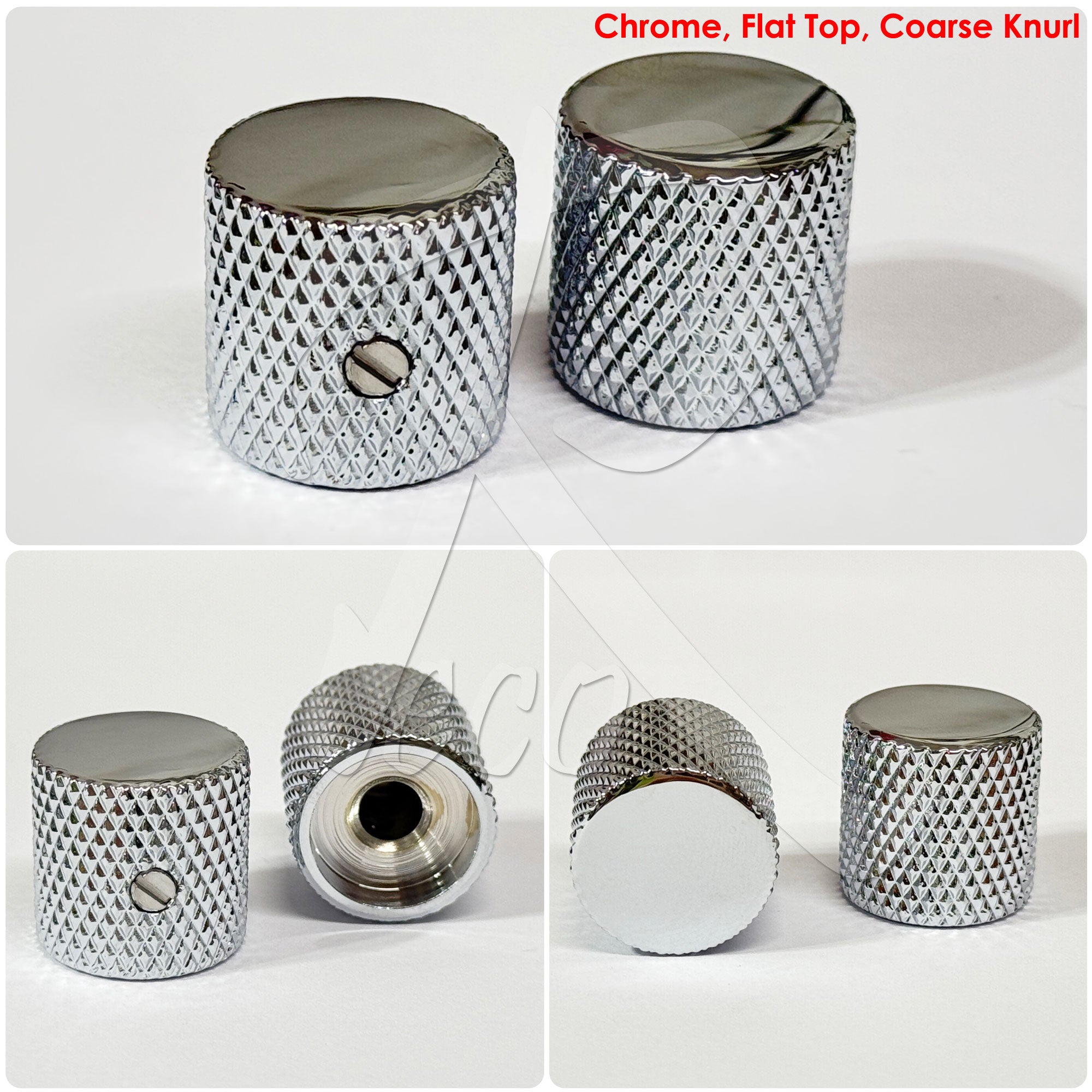 RM LL1913 HQ Electric Guitar Metal Knob Volume Tone Control Knob