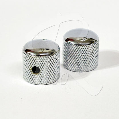RM HQ CTS Metal Knob 6.35mm Diameter Pot Shaft Volume Tone Control Knob - Reco Music Malaysia