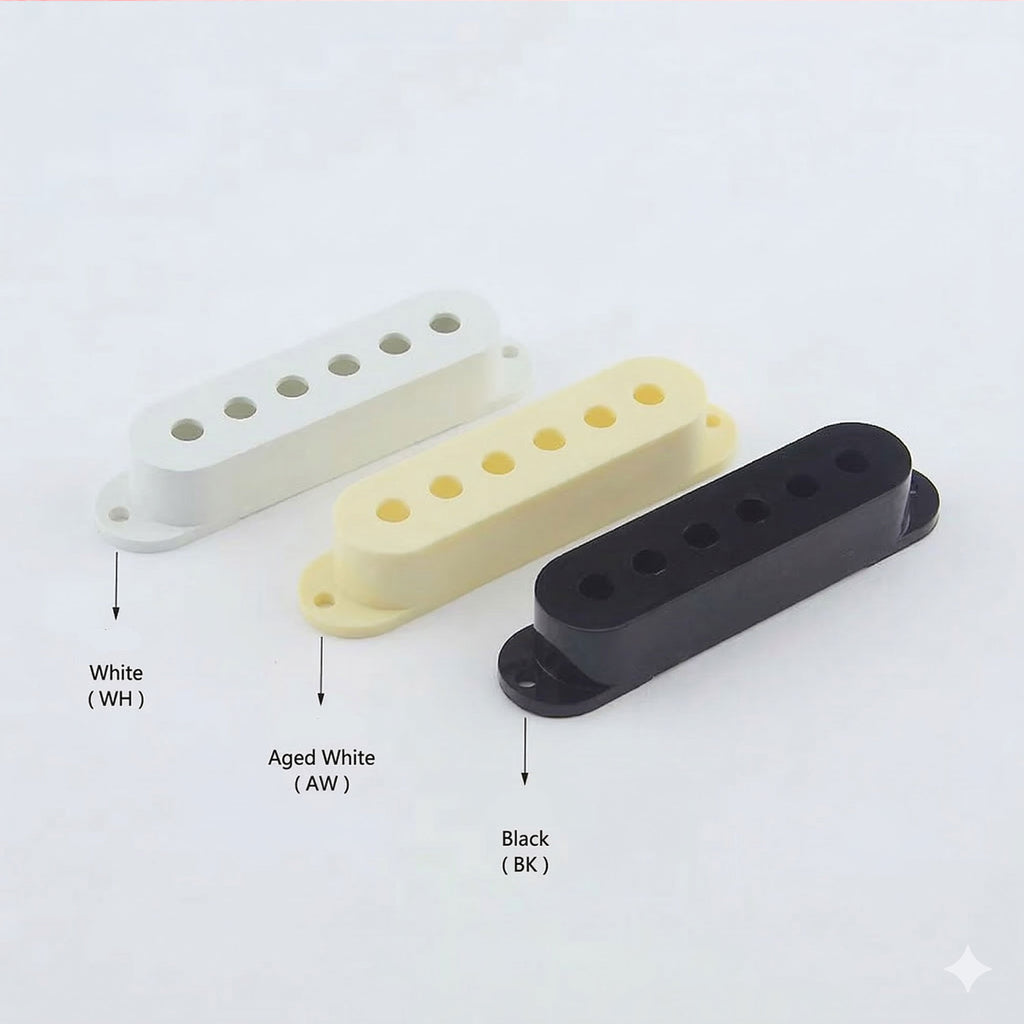 RM Electric Guitar SSS Plastic Pickup Cover for Strat 50mm 52mm Gitar Elektrik Guitar Electric Parts