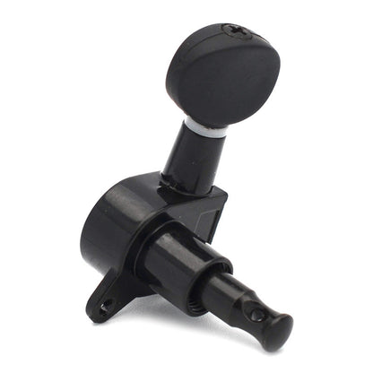 RM Ukulele Metal Machine Head SET Tuning Pegs 4 String Metal Tuners SET 4PCS Set 2R+2L Chrome / Black