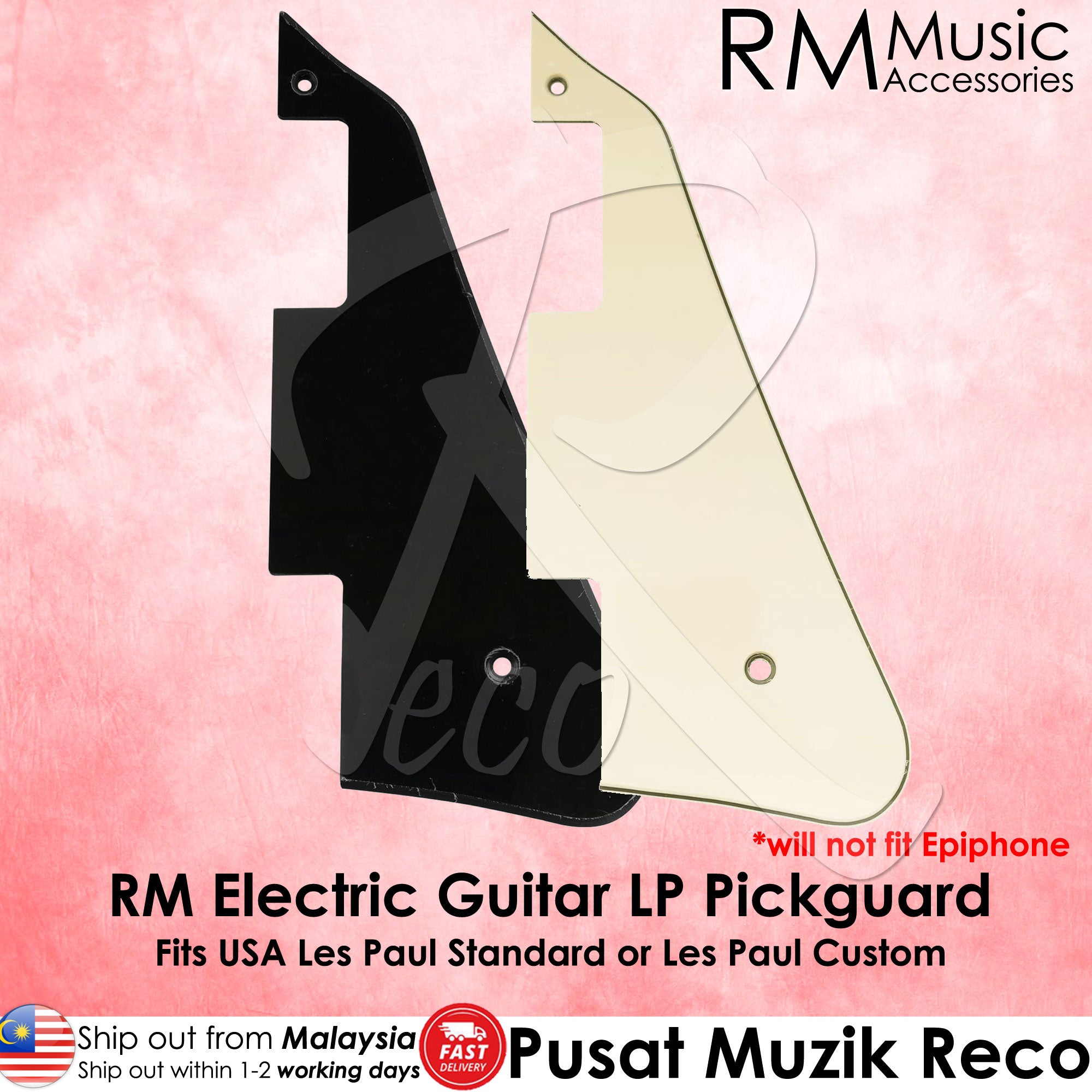 RM LP Electric Guitar Pickguard For USA Les Paul Modern Style