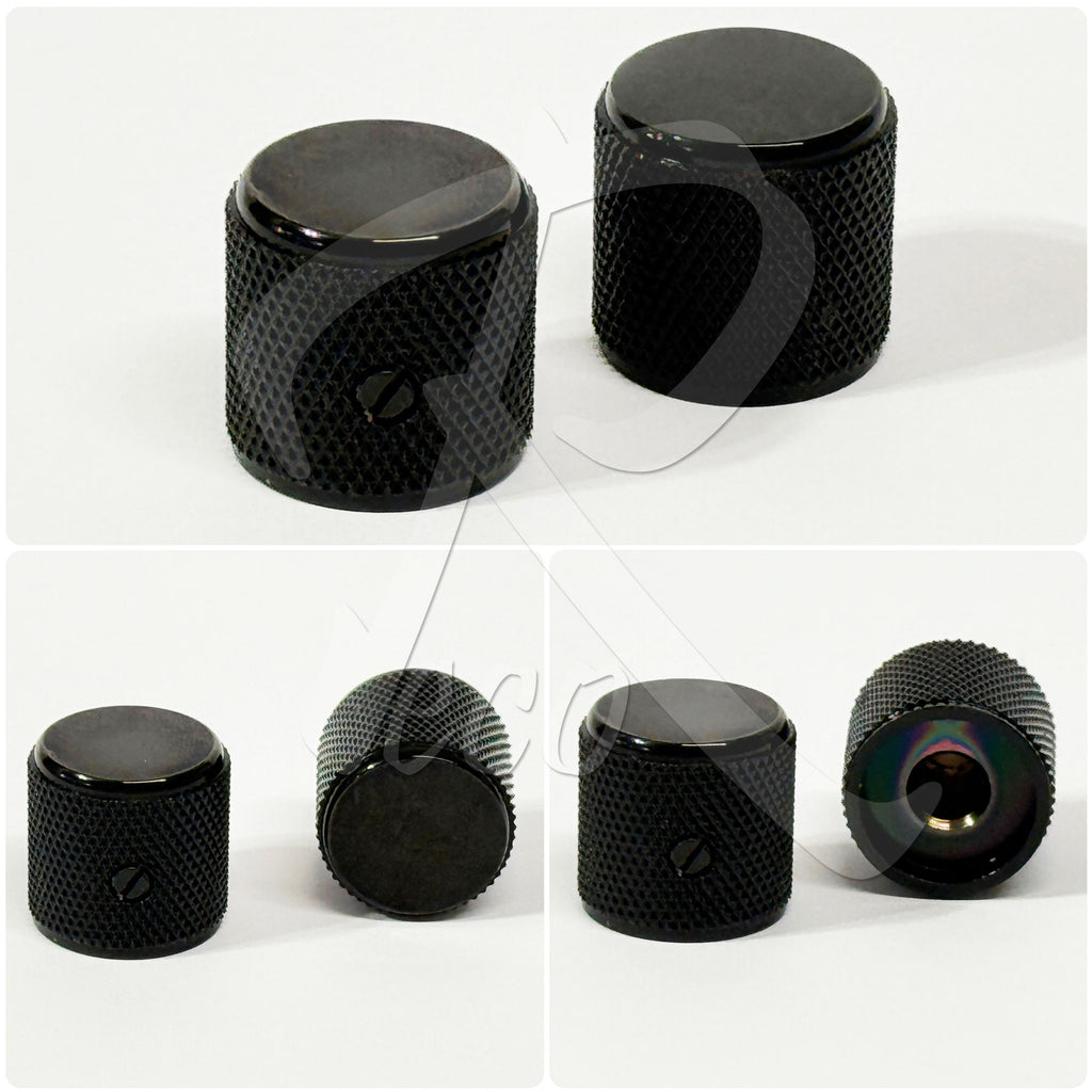 RM HQ Electric Guitar Aluminum Flat Top Knob Volume Tone Control Knob Fender Mexico Player Tele Style - Reco Music Malaysia