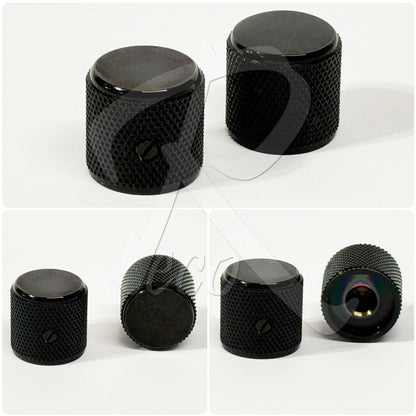RM HQ Electric Guitar Aluminum Flat Top Knob Volume Tone Control Knob Fender Mexico Player Tele Style - Reco Music Malaysia