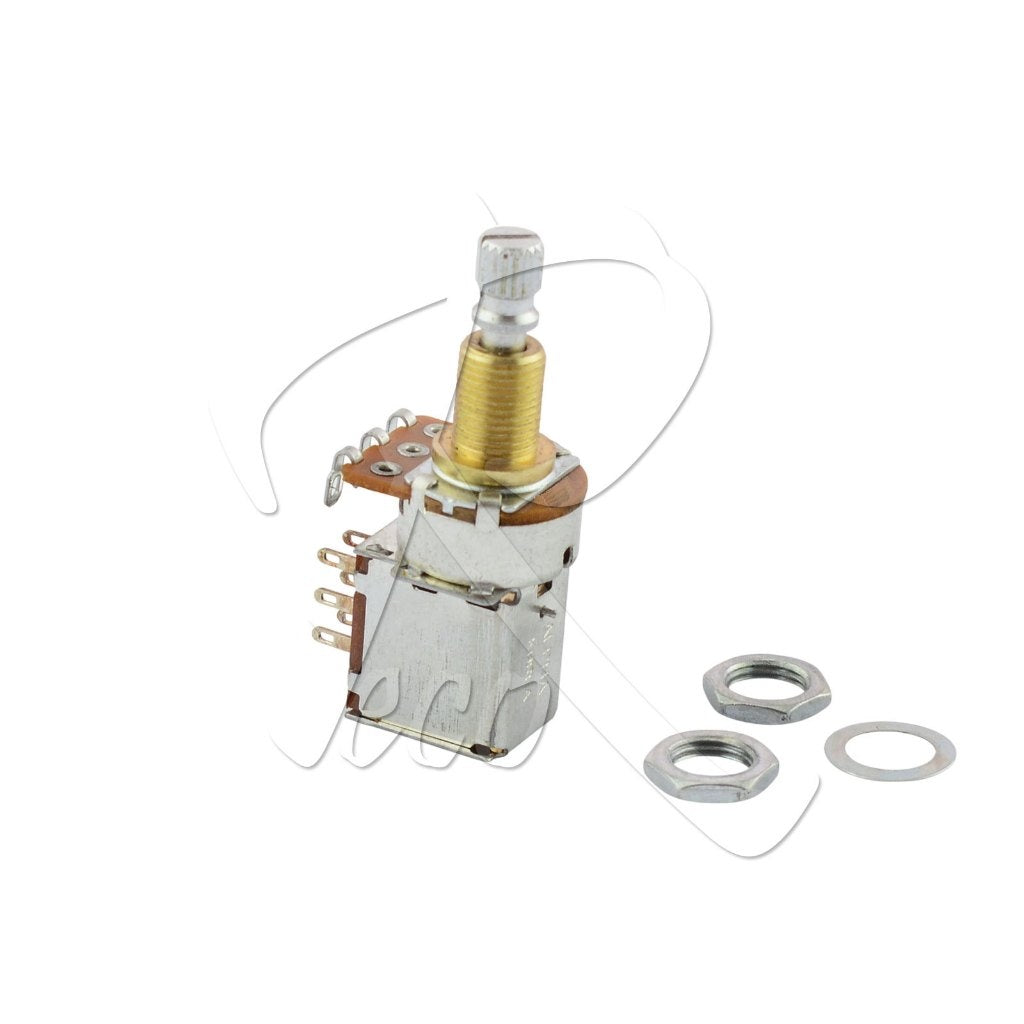 Alpha Korea PUSH PUSH Guitar Potentiometer Guitar Pots A500K / B500K | 8mm / 9.4mm Thread | ORIGINAL Alpha Made in Korea