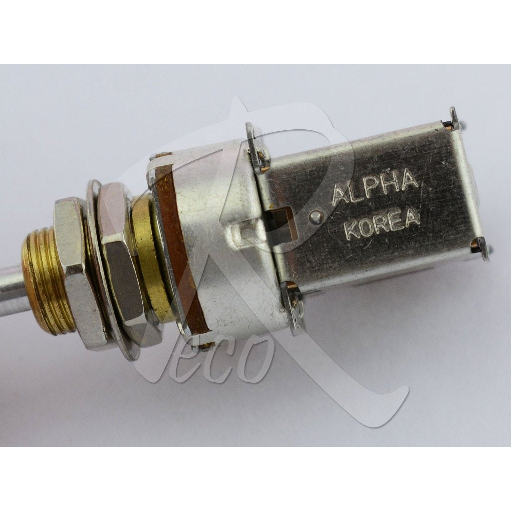 Alpha Korea PUSH PUSH Guitar Potentiometer Guitar Pots A500K / B500K | 8mm / 9.4mm Thread | ORIGINAL Alpha Made in Korea