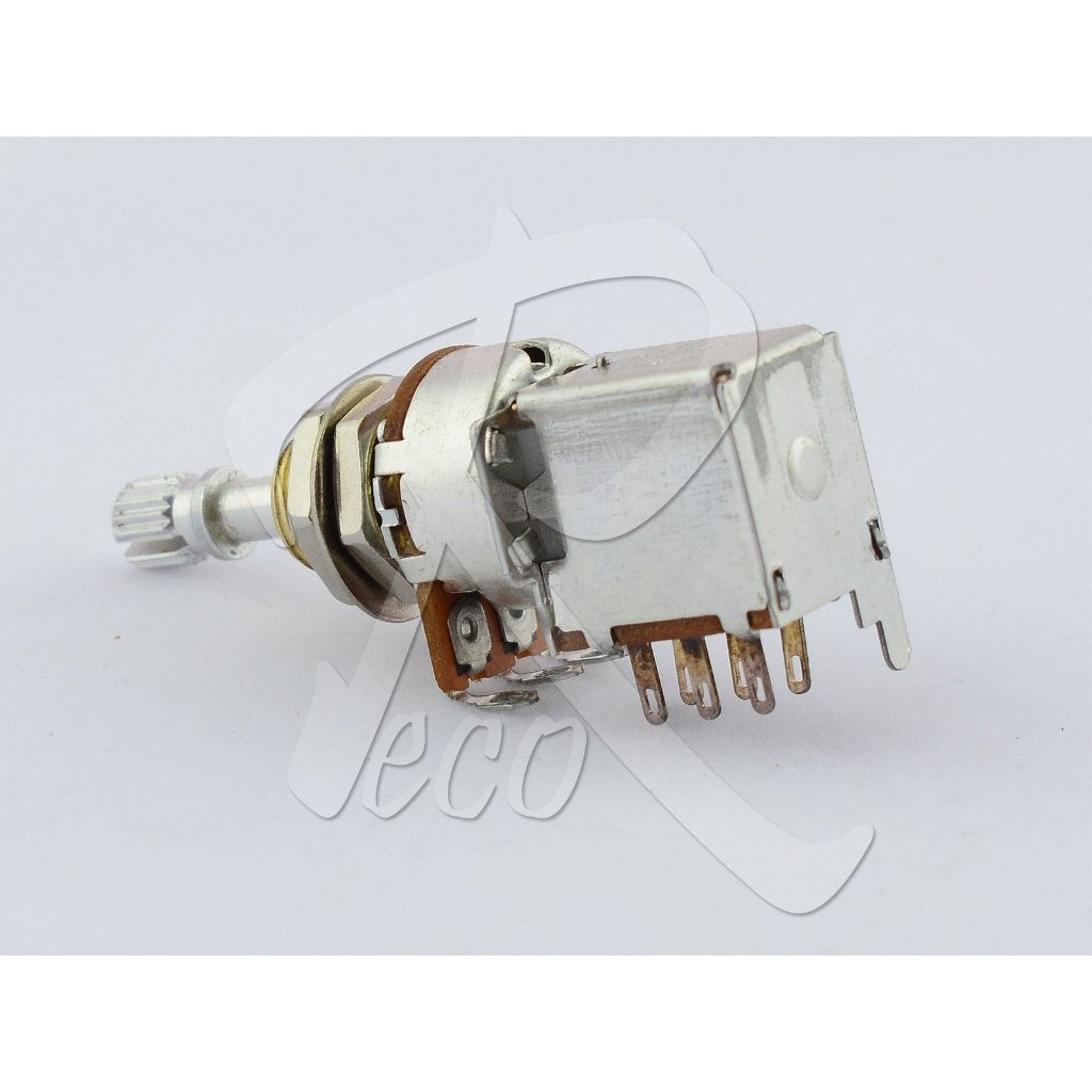 Alpha Korea PUSH PUSH Guitar Potentiometer Guitar Pots A500K / B500K | 8mm / 9.4mm Thread | ORIGINAL Alpha Made in Korea