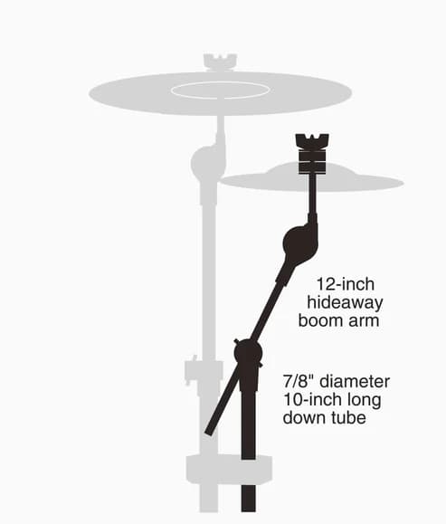 *Gibraltar SC-4425MB 12" Cymbal Boom Arm - Reco Music Malaysia