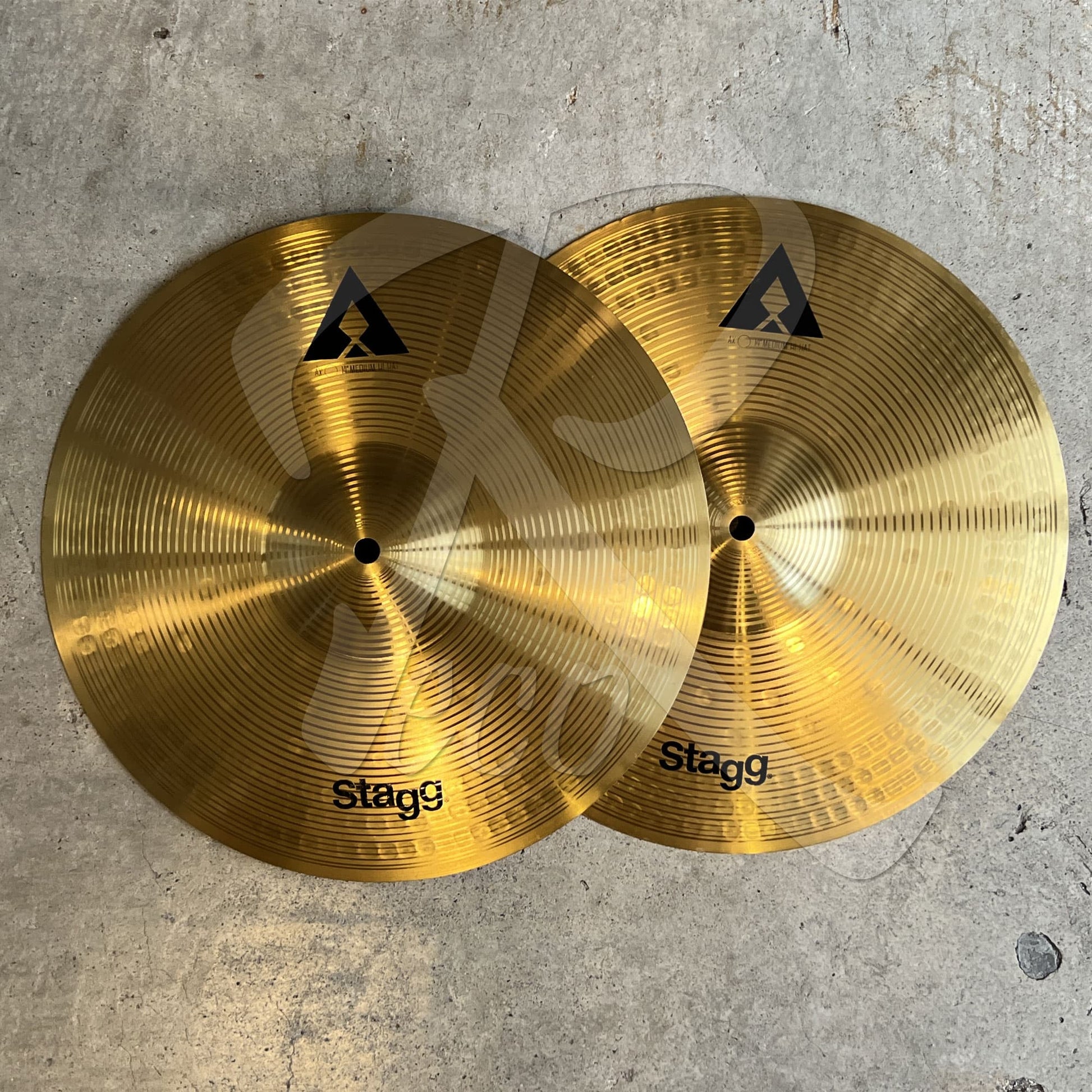 *Stagg AXK SET Copper Steel Alloy Innovation Cymbal Set - Reco Music Malaysia