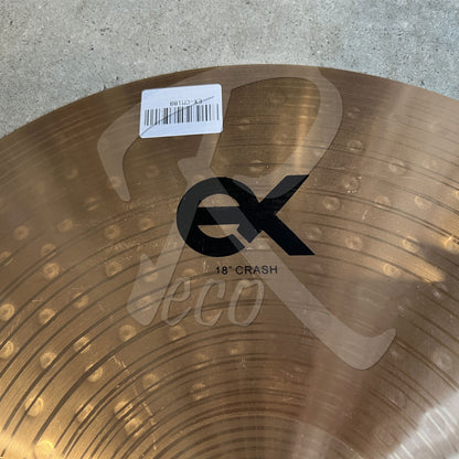 Stagg EX-CM18B 18” EX Brilliant Medium Crash Cymbal 18in Drum Cymbal - Reco Music Malaysia