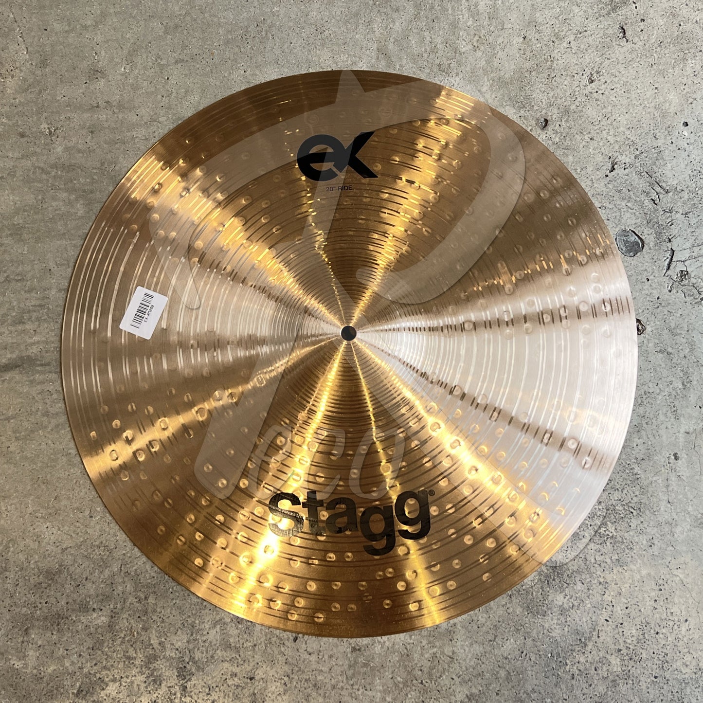 Stagg EX-RM20B 20” EX Brilliant Medium Ride Cymbal - Reco Music Malaysia