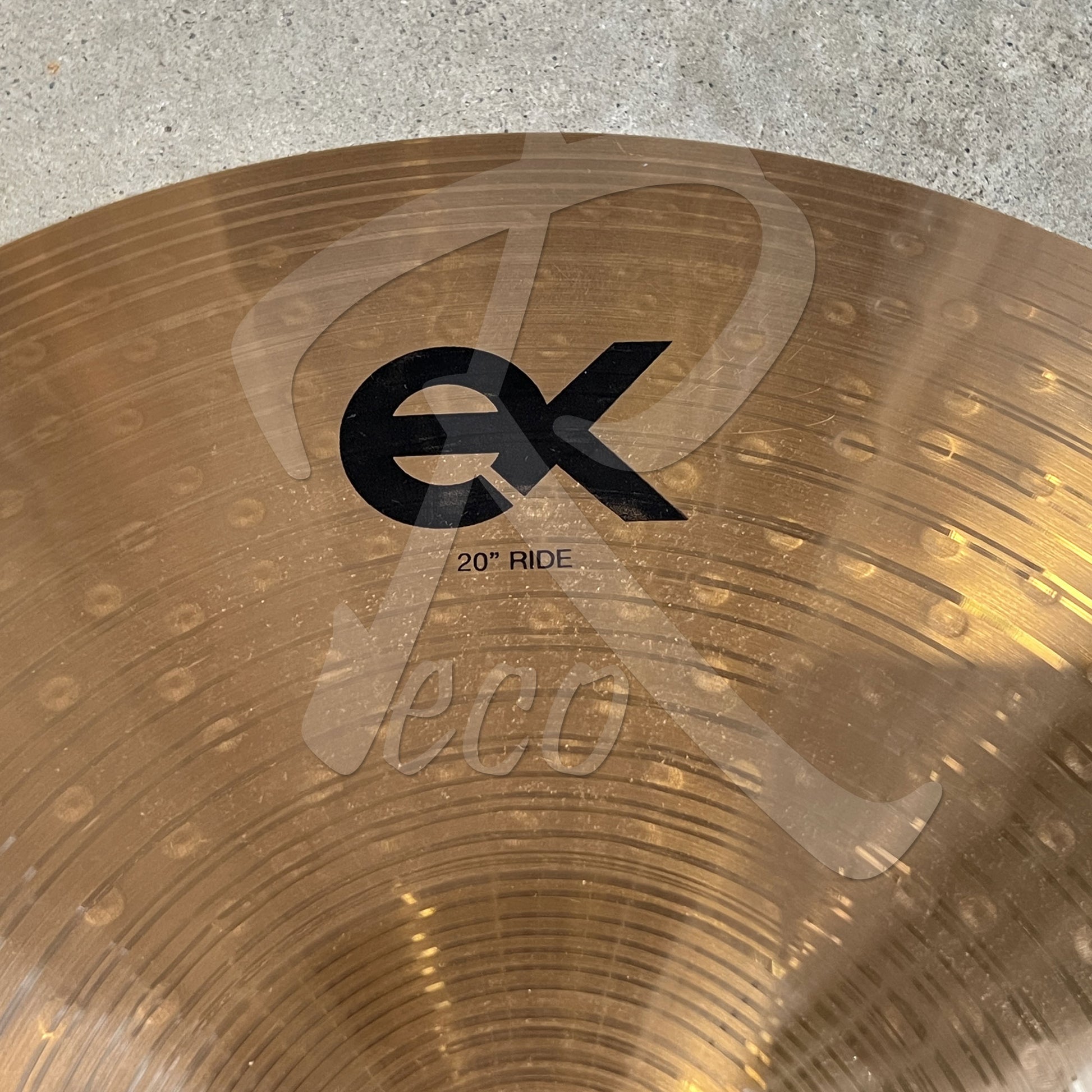 Stagg EX-RM20B 20” EX Brilliant Medium Ride Cymbal - Reco Music Malaysia