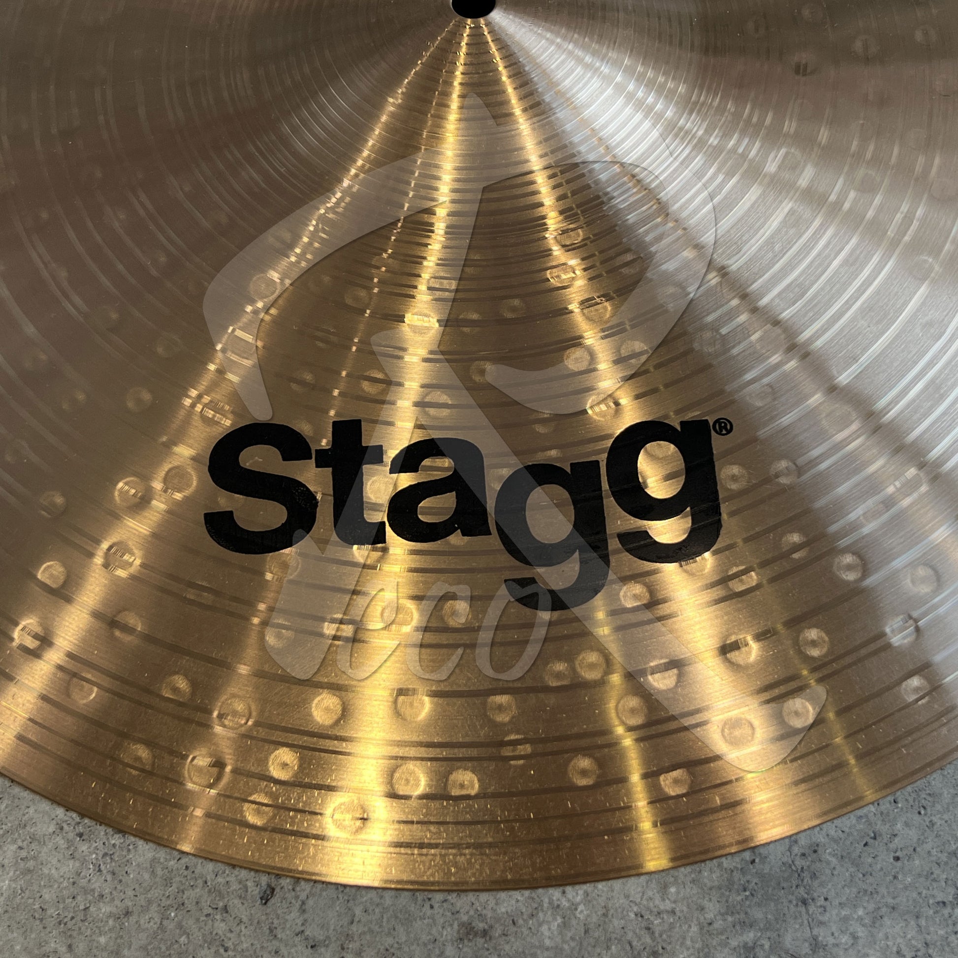 Stagg EX-RM20B 20” EX Brilliant Medium Ride Cymbal - Reco Music Malaysia