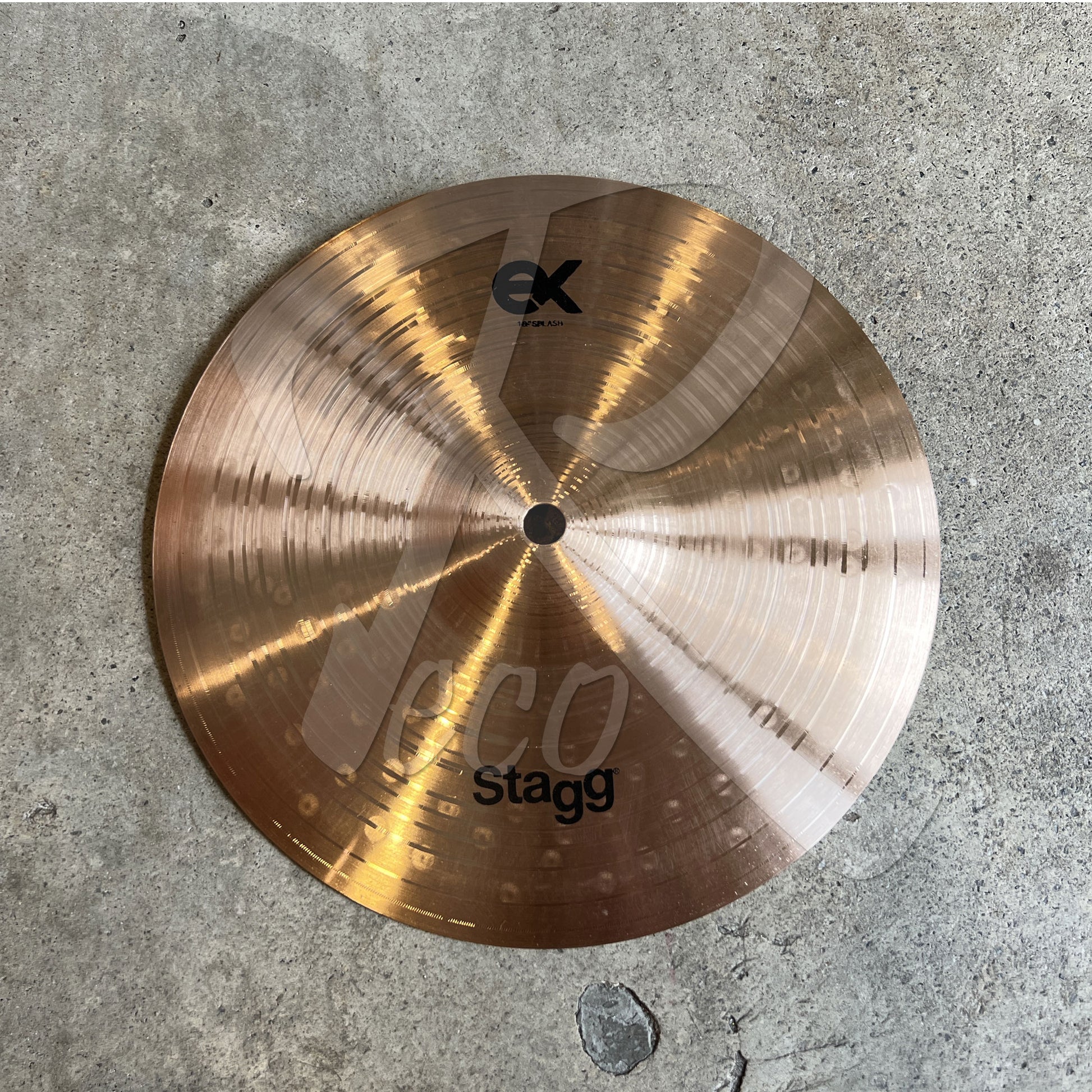 Stagg EX-SM10B 10” EX Brilliant Medium Splash Cymbal - Reco Music Malaysia