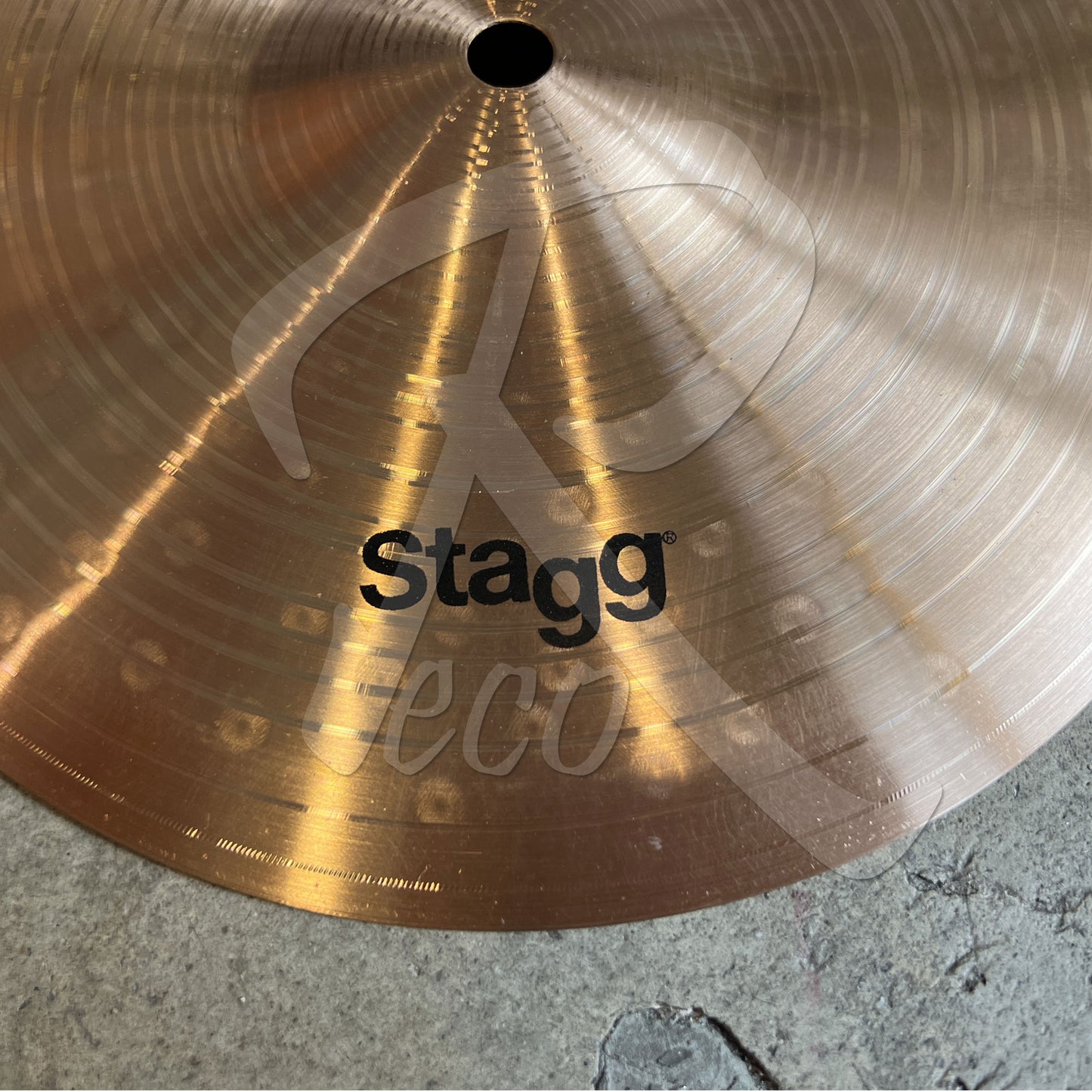 Stagg EX-SM10B 10” EX Brilliant Medium Splash Cymbal - Reco Music Malaysia