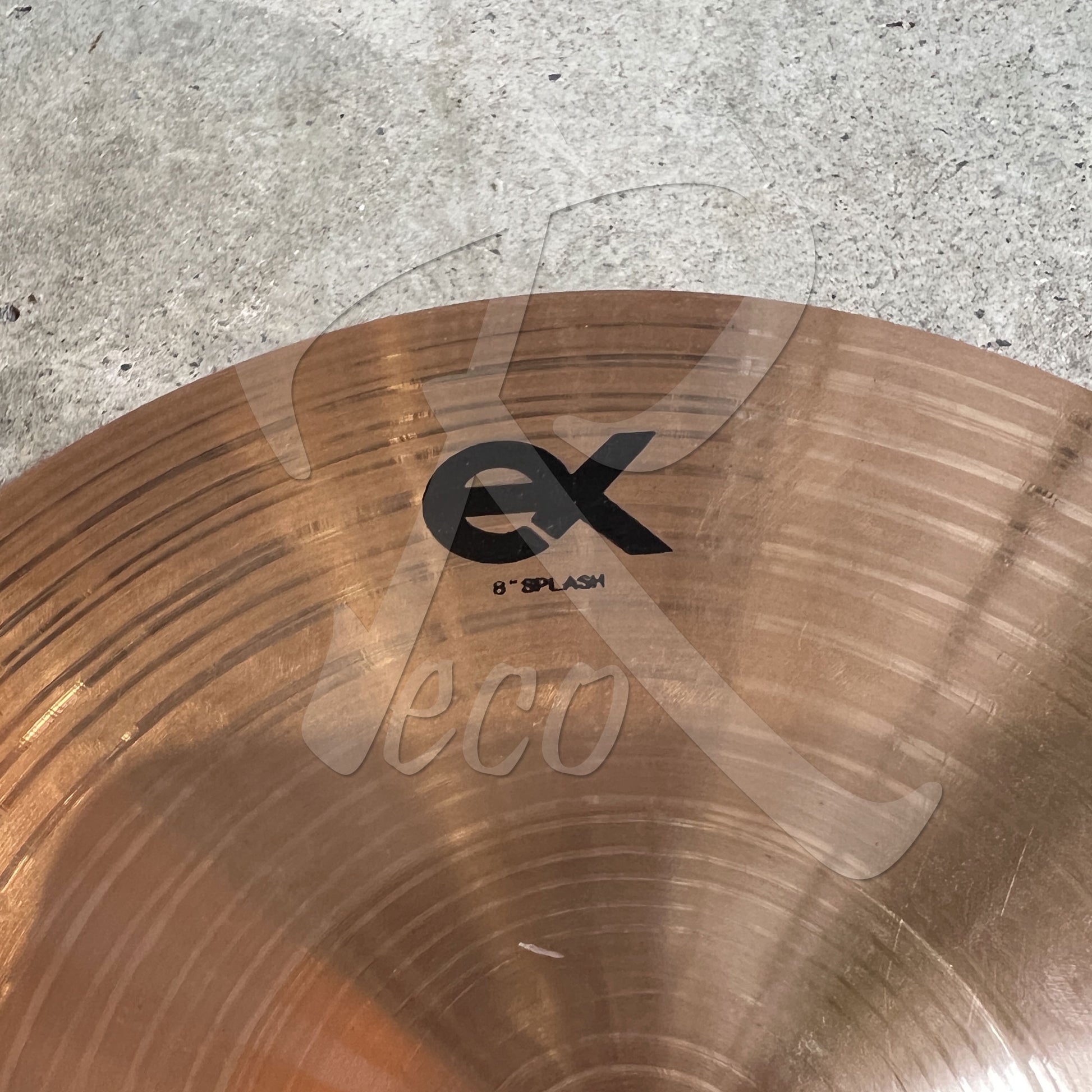 Stagg EX-SM8B 8” EX Brilliant Medium Splash Cymbal - Reco Music Malaysia