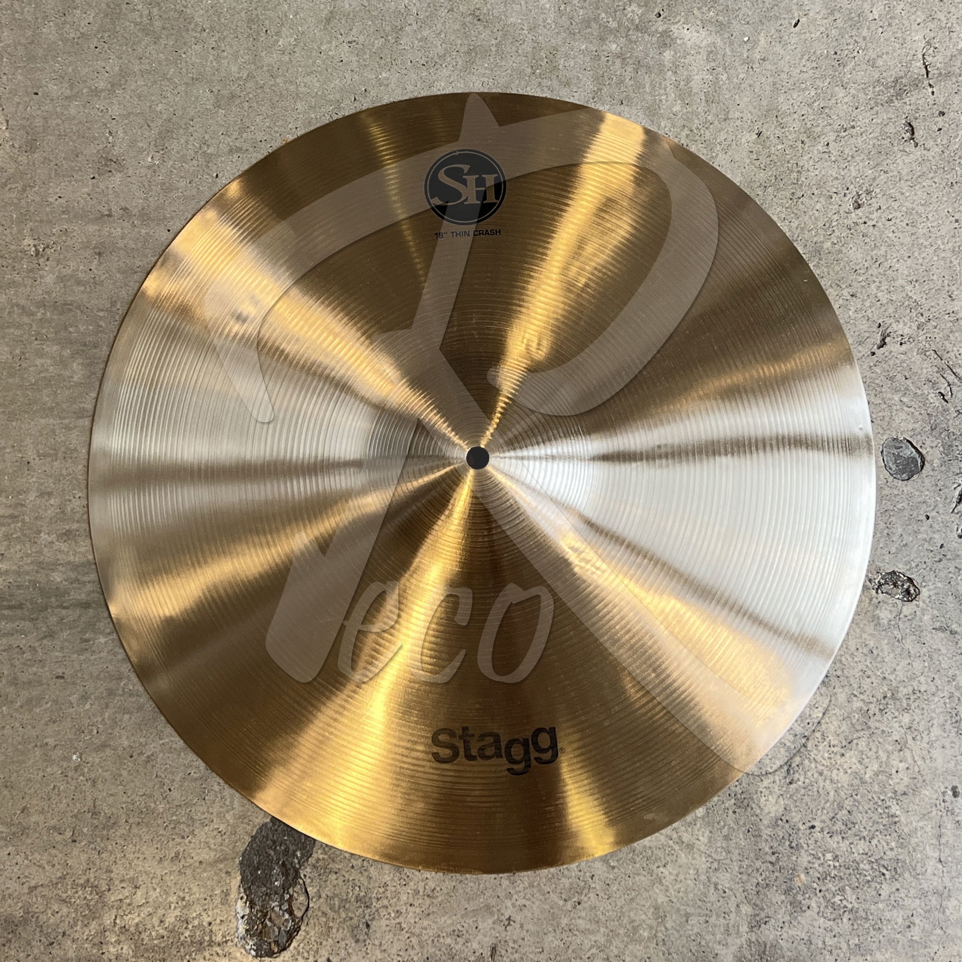 Stagg SH-CT18R 18" SH Regular Thin Crash Cymbal - Reco Music Malaysia