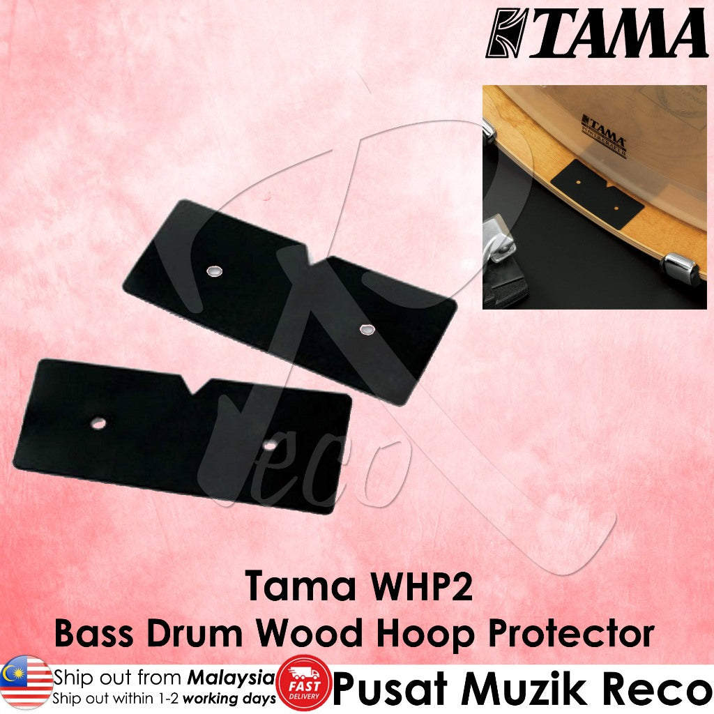 TAMA WHP2 Bass Drum Wood Hoop Protector, 2-Piece Set