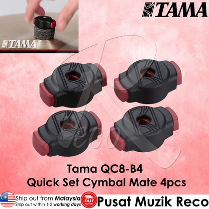 Tama QC8-B4 Quick Set Cymbal Mate 4pcs Pack