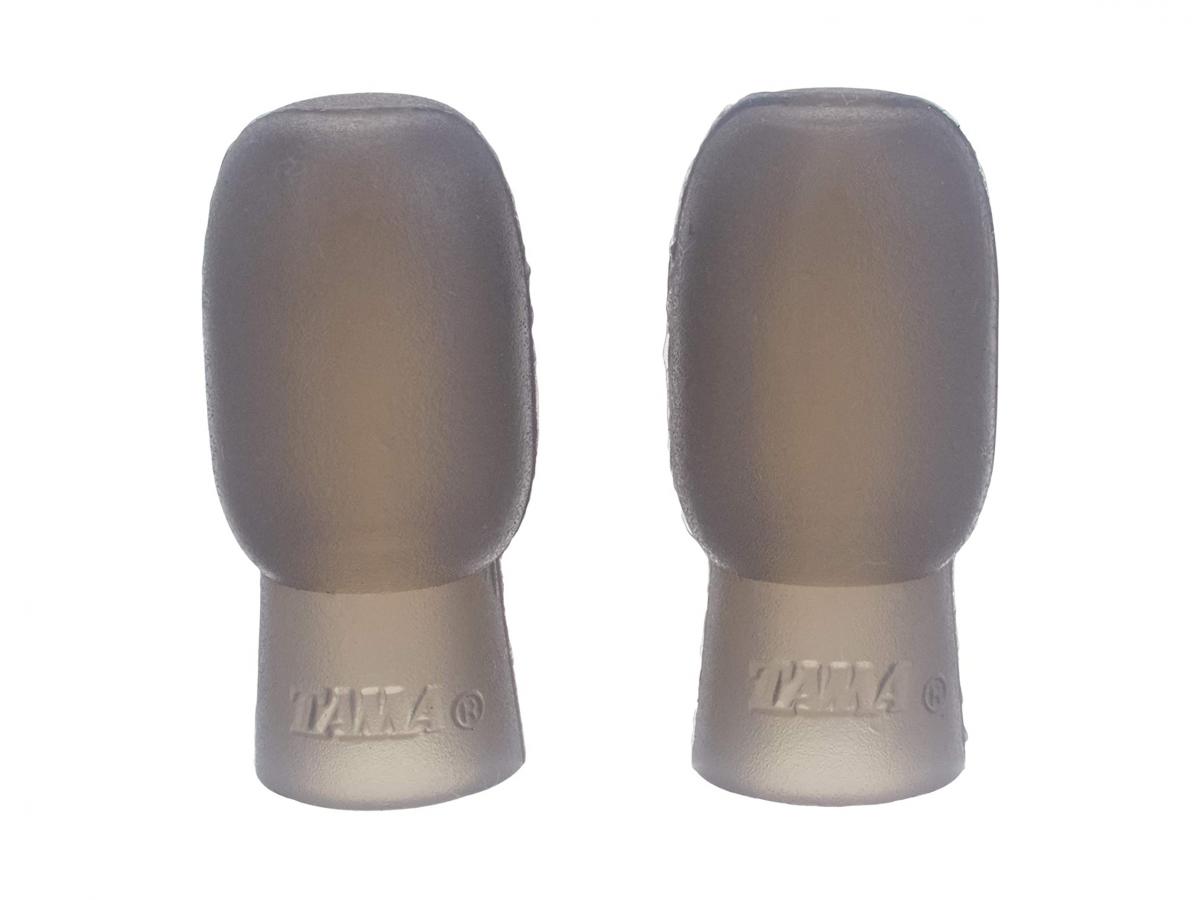 Two gray rubber duckies with 'Teva' branding on a white background