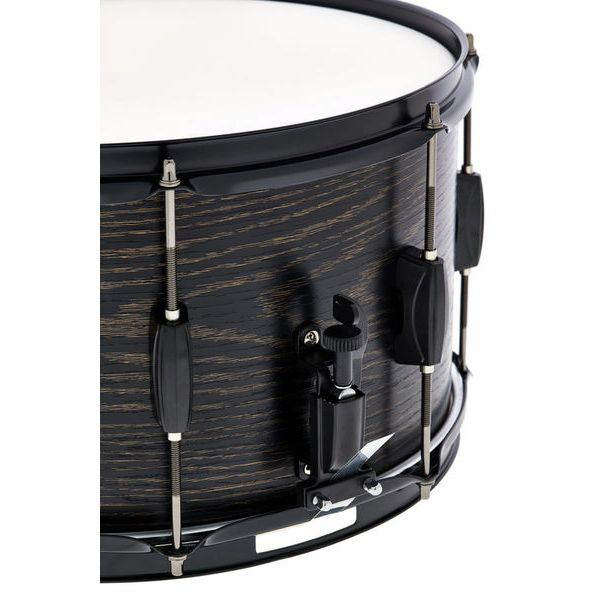 Tama WP1455BK BOW Woodworks 14"x5.5" Snare Drum, Black Oak Wrap - Reco Music Malaysia