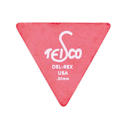 Teisco Del Rex Large Triangle Guitar Pick, .50mm, 3-Pick Pack - Reco Music  Malaysia