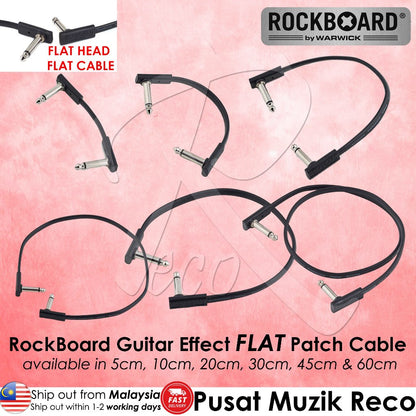Warwick RockBoard Flat Patch Cable (5 cm / 10 cm / 20 cm)