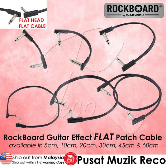 Warwick RockBoard Flat Patch Cable (5 cm / 10 cm / 20 cm)