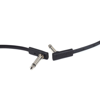 *Warwick RockBoard Flat Patch Cable, Black, 5cm - Reco Music Malaysia
